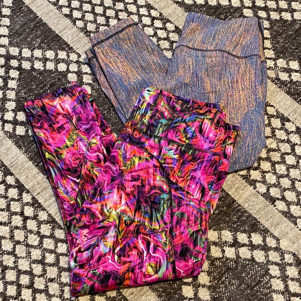 lululemon athletica Multicolor Leggings Set